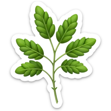 thyme herb sticker