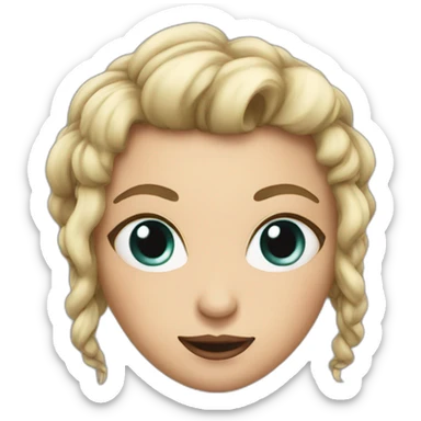 Dames bizarre  sticker