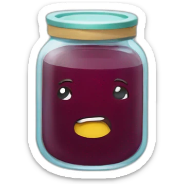 jam-jar sticker