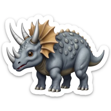 Triceratops sticker
