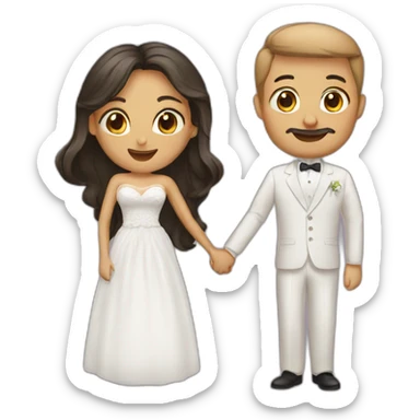 married sticker