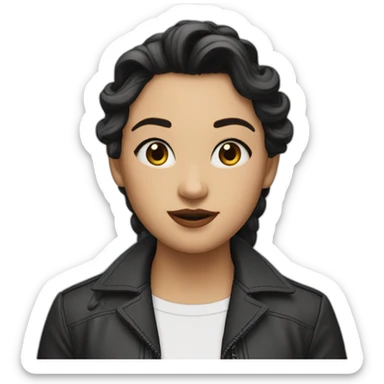 Lili collins sticker