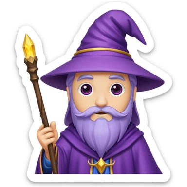 Wizard's Purple sticker
