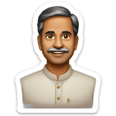 CM of Telangana sticker