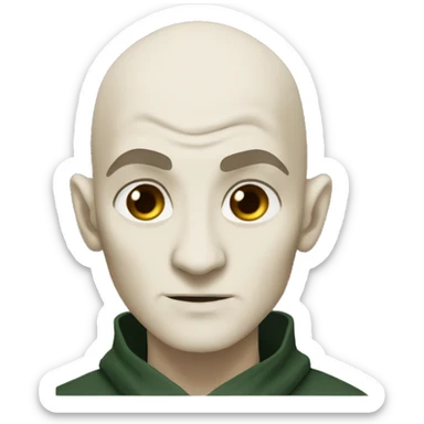 Voldemort the last airbender sticker