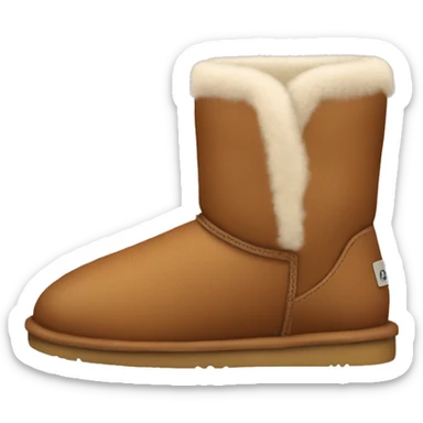 Tasman uggs chestnut  sticker