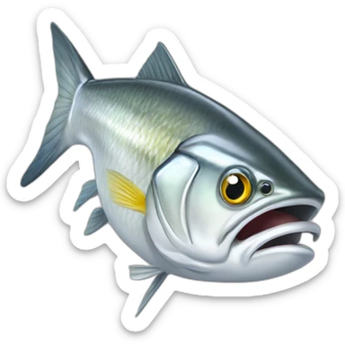 Giga shad sticker