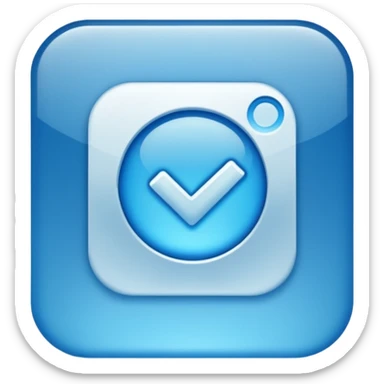 Instagram Verification blue tick  sticker