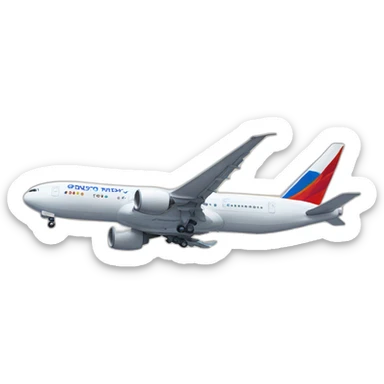 777-300 sticker