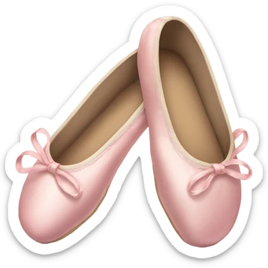 ballet shoes sticker
