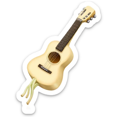String cheese guitar sticker