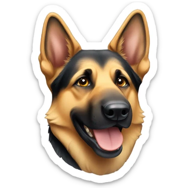 German Shepard  sticker