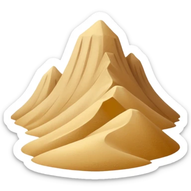 sand mountains sticker