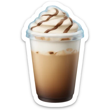 iced latte sticker