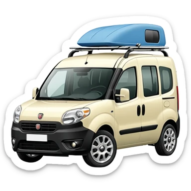 Fiat doblo sağ ön farı sticker