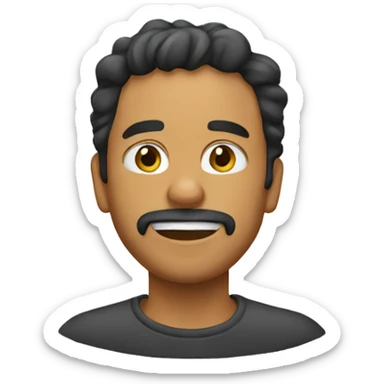 Enano saltando sticker