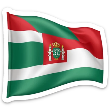 Andalousie drapeau sticker