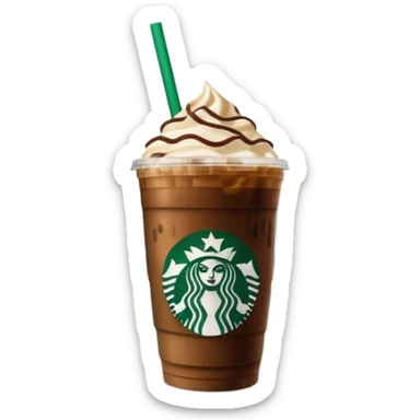 Starbucks iced coffee with Dubai chivalry bar with green filling and burn Khalifa  sticker