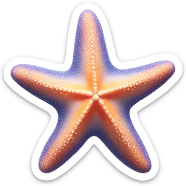 starfish sticker