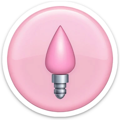 pastel pink bullet point sticker