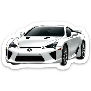 lexus lfa sticker