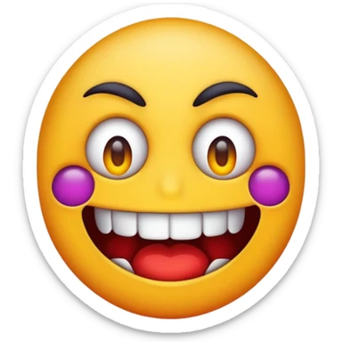 Freaky ahh emoji sticker