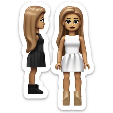 ARIANA GRANDE lego full body sticker