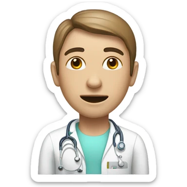 a patient that needs CT scaned sticker