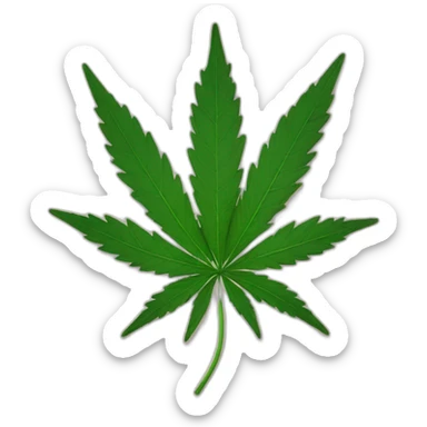  joint weed sticker