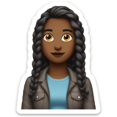 I need girl emoji  sticker