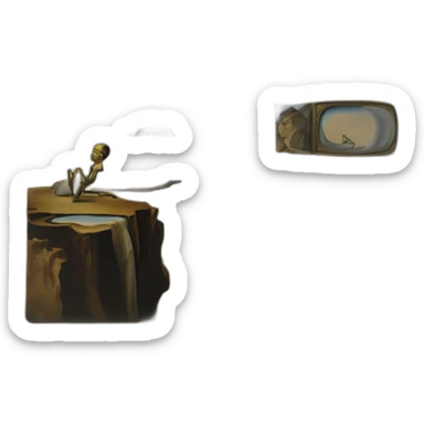 The Persistence of Memory Salvador Dalí sticker
