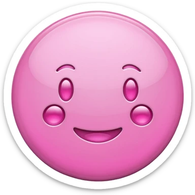 pink girly chrome internet sticker