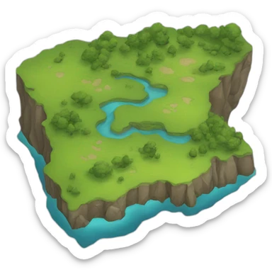 Topografia sticker
