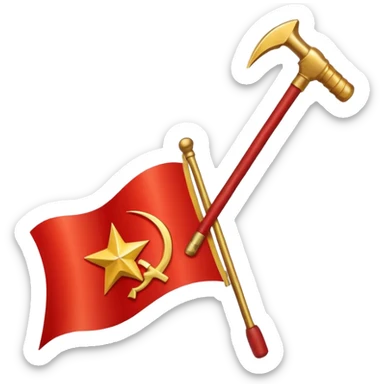 Soviet union flag for Android  sticker