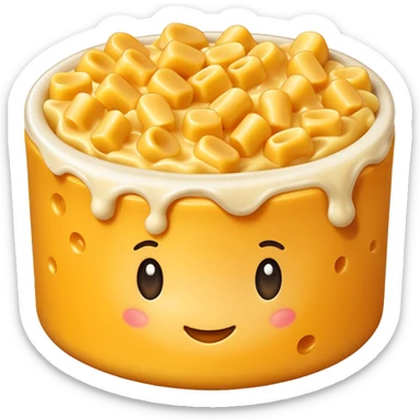 Mac en' cheese sticker