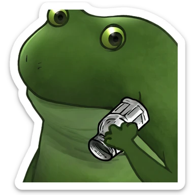 Big back emoji sticker