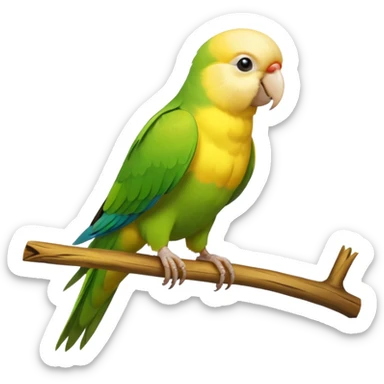 Carolina Parakeet sticker