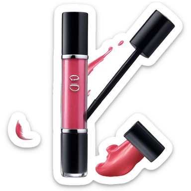 Dior lip gloss with black ribbon  sticker
