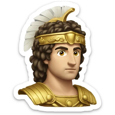 alexander the great sticker