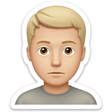 white man came up with the idea sticker