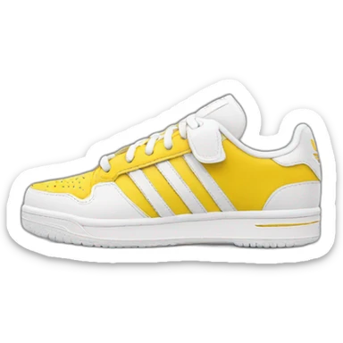Forum low adidas shoe sticker