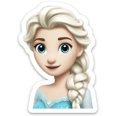 Disney princess Elsa  sticker