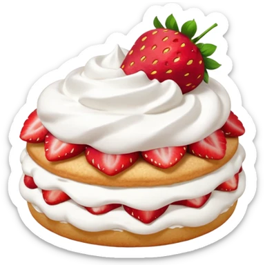 Strawberry shortcake sticker