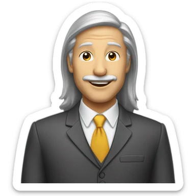 conseille clientele qui souris sticker