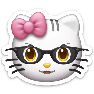 Hello kitty cute whatsapp emoji sticker