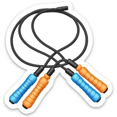 Jump rope sticker