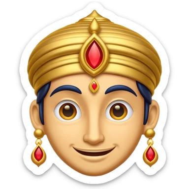 CREATE A EMOJI ALLADIN"S CHIRAG sticker