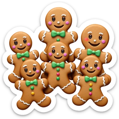 Gingerbreads sticker