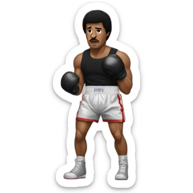 Rocky balboa boxing sticker