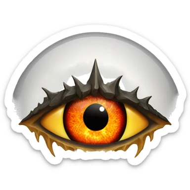 The Eye of Sauron Russian coats of arms sticker